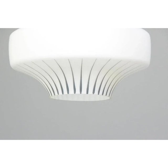 Mid-Century Opaline Pendant Light, 1950s For Sale - Image 4 of 10