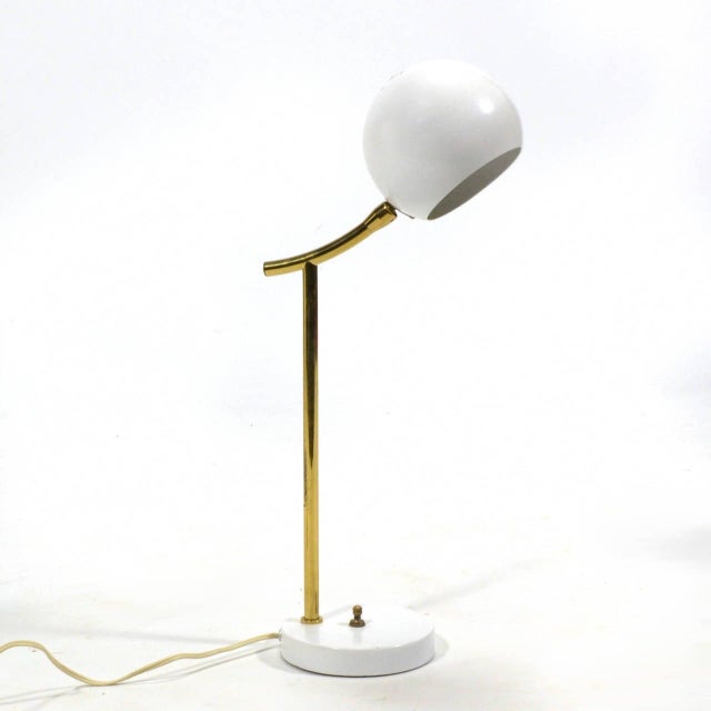 A little lamp is perfect for the desk or table, and this wonderful design by Nessen is both playful and sophisticated. A...