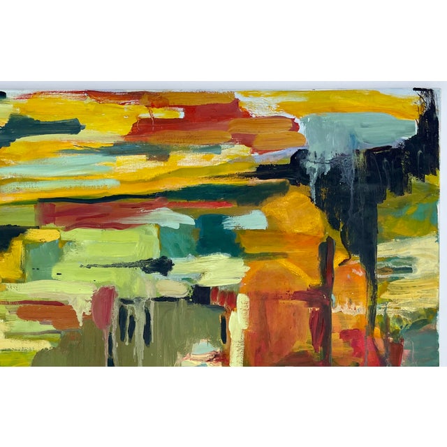 Contemporary Abstract Expressionist Landscape #3 by Hannah Dalbey - For Sale - Image 3 of 8