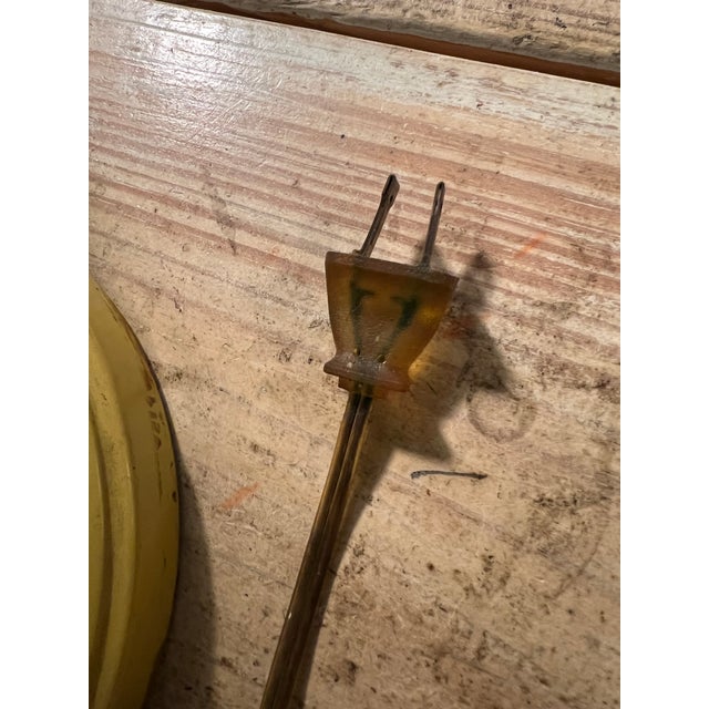 Mid-Century Modern Mid 20th Century Mid Century Modern Ceramic Double Gourd Lamp For Sale - Image 3 of 4