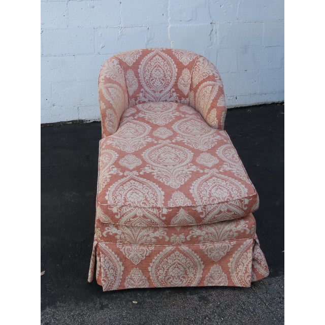 French Long Large Fainting Couch Chaise Lounge 6652 For Sale - Image 10 of 17