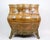 Bring an antique elegance into your home with this rococo bombé-shaped walnut dresser of Danish origin, dating to around...