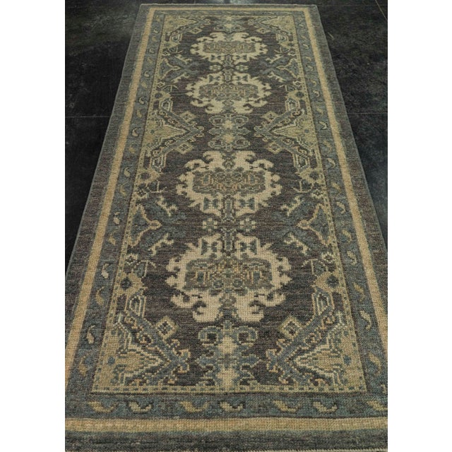 Turkish Oushak Rug 2'10" x 6'10" #20252 Explore a curated collection of hallway runners, wool rugs, and handmade...