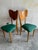Heart Model Chairs by René-Jean Caillette, 1950s, Set of 6, in Good conditions. Designed 1950 to 1959 This piece is...