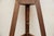 Vintage Oak Wood Sculpture Stand from France, circa 1950. Elevate your art display with this Vintage Wood Sculpture Stand,...