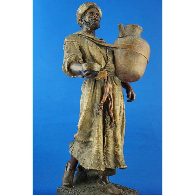 Sculpture of Man in Terracotta by Friedrich Goldscheider for Goldscheider, Austria, Late 1800s For Sale - Image 11 of 18