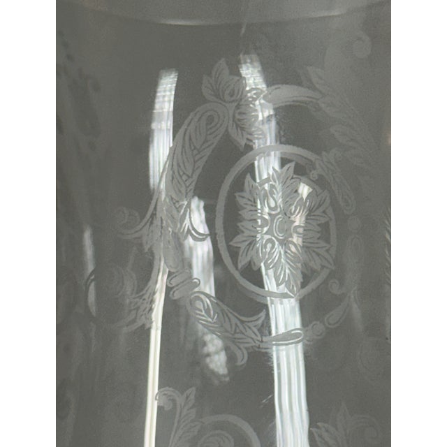 Glass Baccarat Bambou Tors Votive Candleholder For Sale - Image 7 of 12
