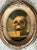 Vintage Skull Oil Painting in Ornate Frame For Sale - Image 11 of 12