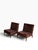 Modern Pair of George Smith "Norris" Slipper Chairs in Brown Suede. 2010s For Sale - Image 3 of 7