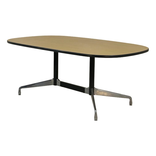 1980s Charles & Ray Eames for Herman Miller 6' Conference Dining Table For Sale