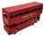 Large Vintage Wooden London Bus, 1970s For Sale