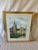 French Mid 20th Century Framed French Watercolor Painting of Chateau La Roche Pot For Sale - Image 3 of 12