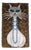 Danish Wool Cat Rug by Ege Taepper, Denmark, 1970s For Sale