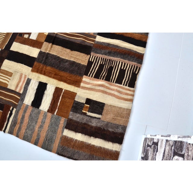 Handmade wool carpet in Turkish Anatolia , Vintage Oushak Rug,Turkish Vintage Anatolian Rug, Handmade wool Rug . One Of...