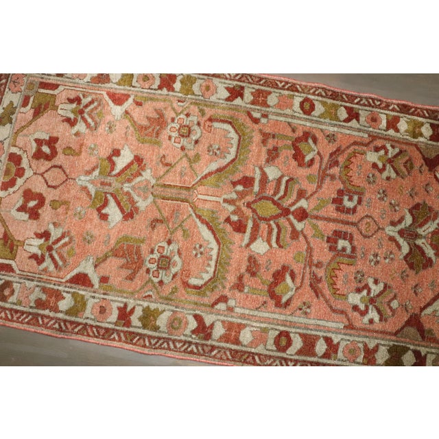 Antique Zabihi Collection Persian Lilihan Runner - 2'8" x 16'9" For Sale - Image 9 of 10