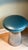 Silver Stool in Rolex Green Leather by Warren Platner for Knoll, 1960s For Sale - Image 6 of 6