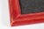 Mid-Century Modern 1950s French Hand-Stitched Red Leather Frame For Sale - Image 3 of 9