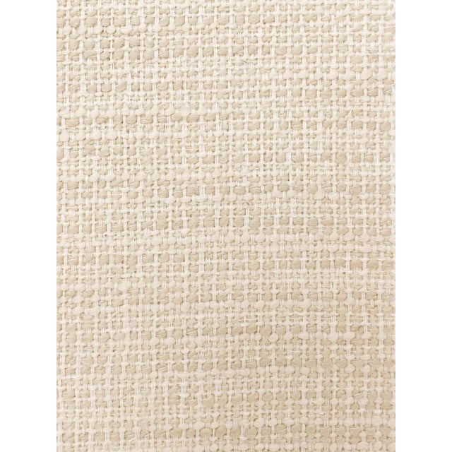 Modern Seaside Smooth 14x20 Beige Indoor Outdoor Pillow For Sale - Image 3 of 7