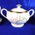 This is a set marked Thomas Bavaria in pattern number 7406. The set includes a gravy boat with attached underplate, a...