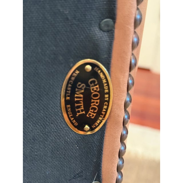 2010s George Smith Club Chair For Sale - Image 5 of 5