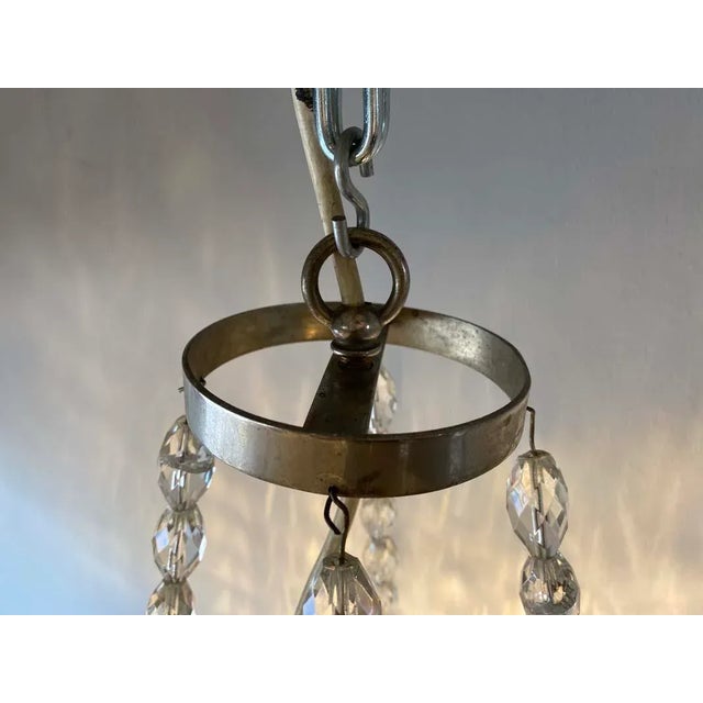 German Space Age Glass Ball Pendant Lamp, 1970s For Sale - Image 10 of 17