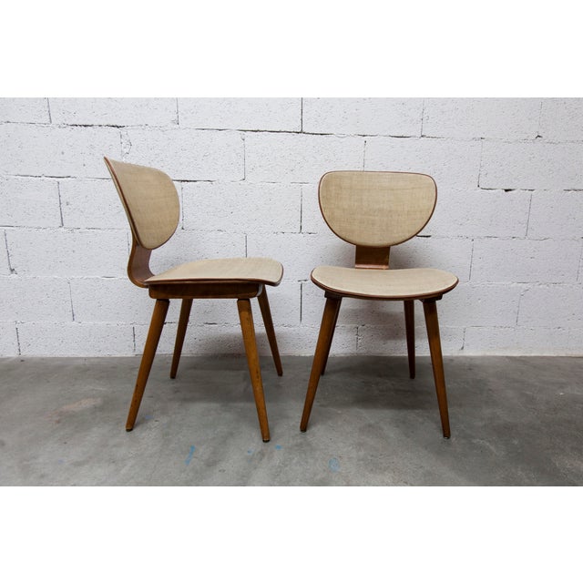 No. 831 G1 Chairs by Max Bill for Baumann, 1960s, Set of 2 For Sale - Image 14 of 18