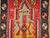 Textile Antique Turkish Kilim, Handwoven Wool, Prayer Pattern, Pale Yellow & Red, 4x5 For Sale - Image 7 of 12