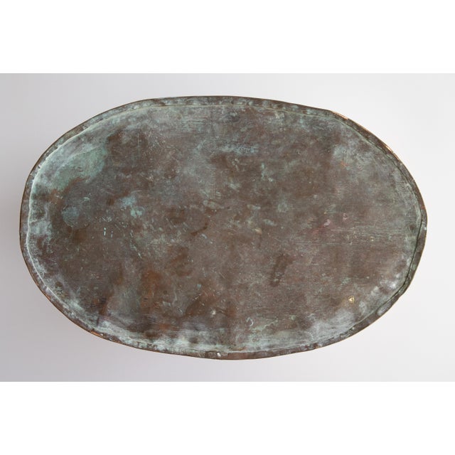 18th Century French Copper Wine Cooler Jardiniere For Sale - Image 9 of 9