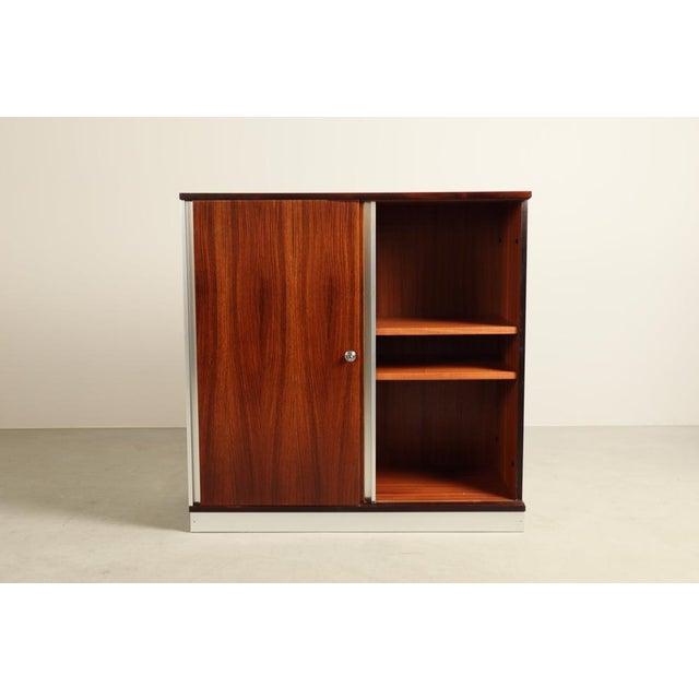 Wood Cabinet by Fazioli and Parisi for Mim Roma, 1970s For Sale - Image 7 of 11
