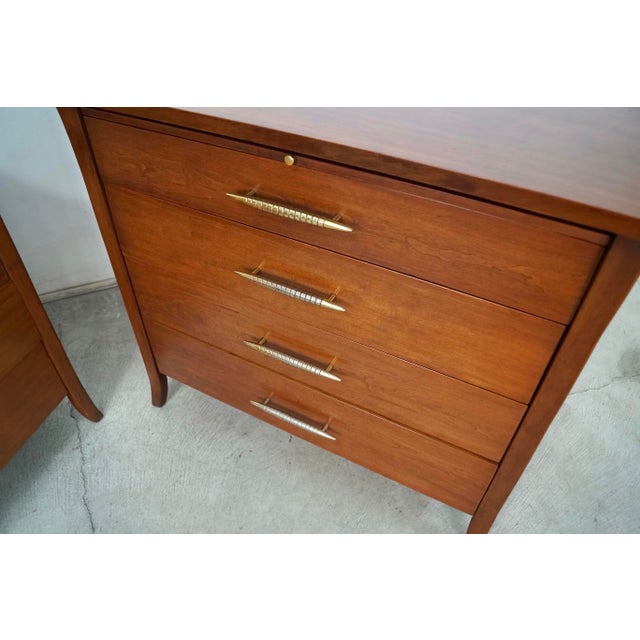 1950’s Mid-Century Modern Dressers by Permacraft - A Pair For Sale - Image 11 of 12