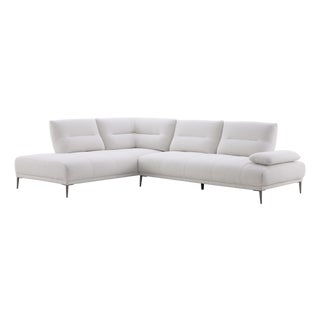 Manhattan Left-Chaise Sectional Sofa With Adjustable Backrests For Sale
