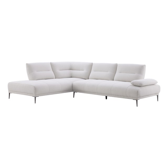 Manhattan Left-Chaise Sectional Sofa With Adjustable Backrests For Sale