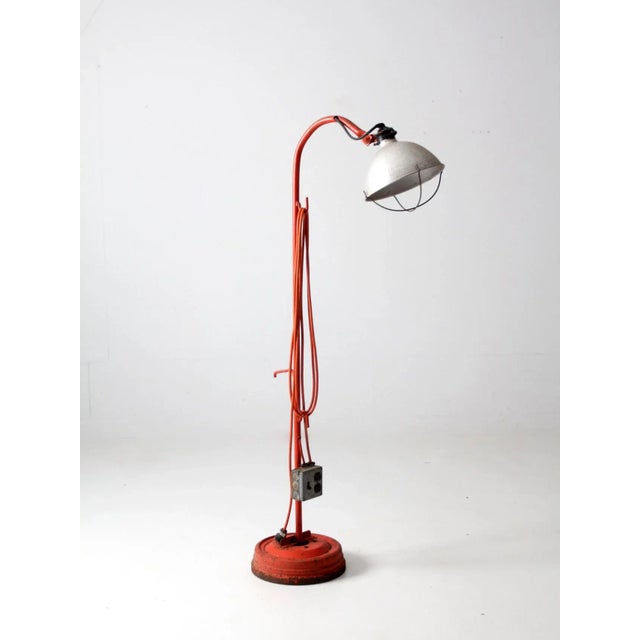 Vintage Industrial Work Lamp For Sale - Image 12 of 12