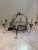 Fabulous French Basket Style Wirework Chandelier-Eight Lights For Sale In New York - Image 6 of 10