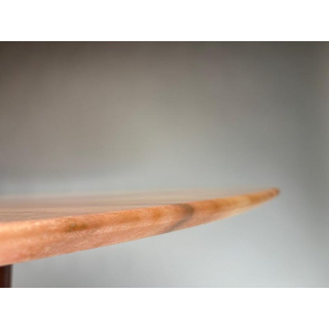 Mid-Century Round Table with Marble Top from Melchiorre Bega, 1950s For Sale - Image 9 of 12