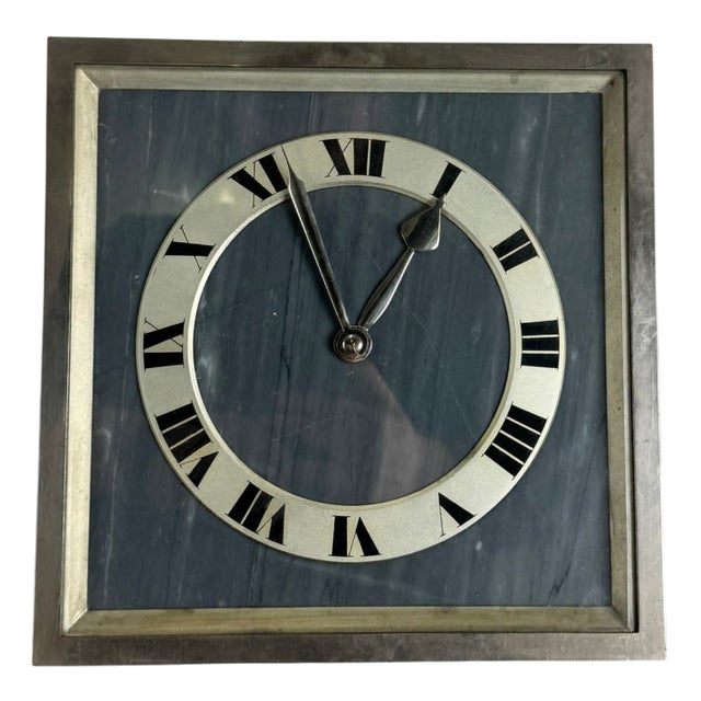 French Art Deco Clock For Sale