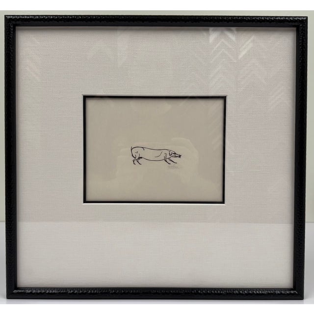 Untitled [Dog] from Castle Street Dogs (1952) Leonard Baskin Three woodblock prints Complete set of 3 A cohesive set of...