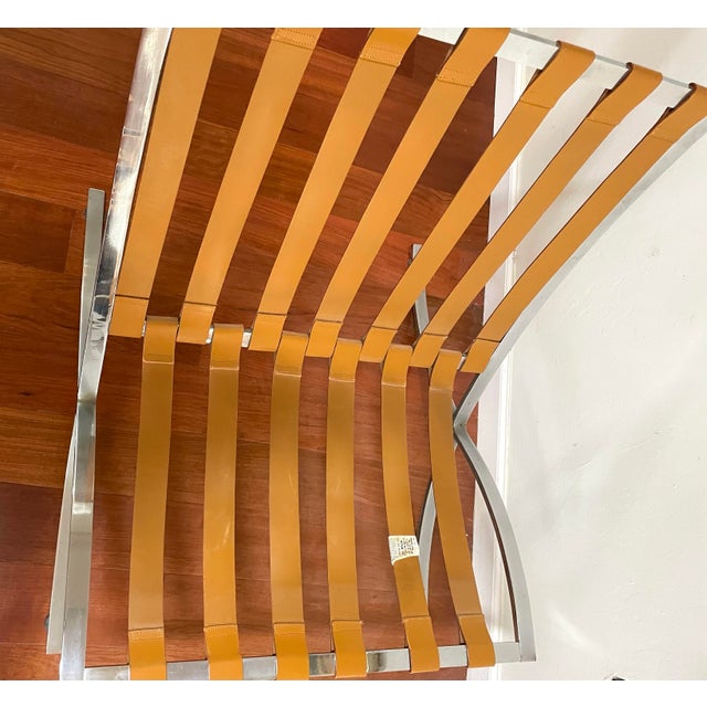 1960s Mid Century Selig Barcelona Style Chairs - A Pair For Sale In Monterey, CA - Image 6 of 12