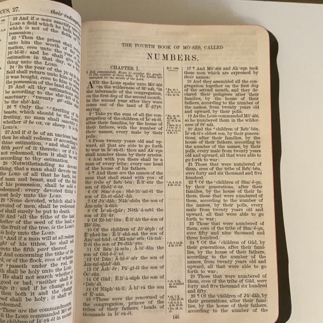 Oxford Self‑Pronouncing Holy Bible – 1901 s.s. Teacher’s Edition For Sale - Image 10 of 13