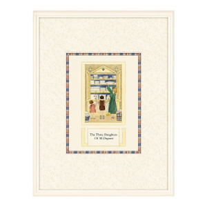 A.a. Milne Children's Book Print – "The Three Daughters of M. Dupont" — Illustrated by Salda (Sasha) H. Wildsmith Le Mair, Circa 1925