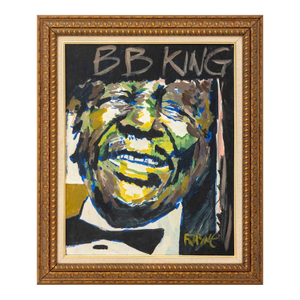 George Frayne "B. B. King" Acrylic on Canvas