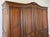 Vintage French Louis XVI Style Carved Oak 4-Door Wardrobe For Sale - Image 11 of 13