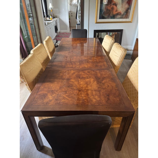 1960s Henredon Campaign Style Dining Room Set For Sale - Image 10 of 15