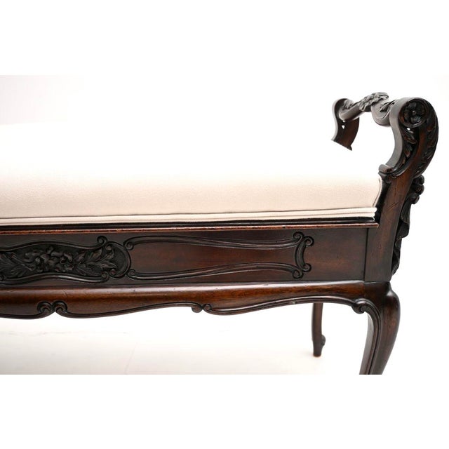 Antique Victorian Piano Duet Stool, 1880 For Sale - Image 6 of 11