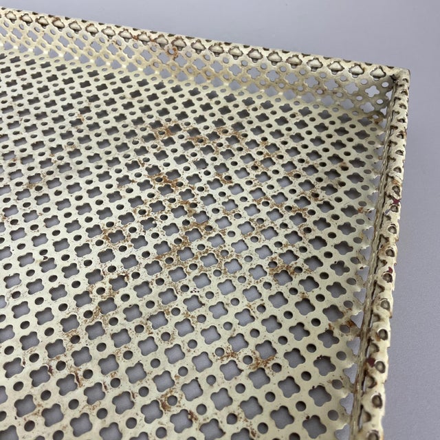 French Metal Tray Rigituelle by Mathieu Matégot, 1950s For Sale - Image 11 of 18