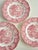 Ceramic Vintage English Pink Transferware Dinner Plates by Enoch Wedgwood, 1970s, Set of 6 For Sale - Image 7 of 8