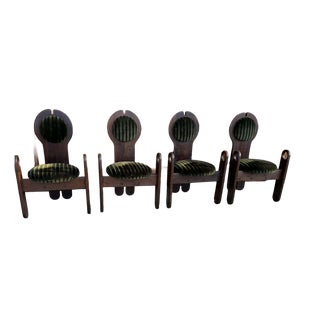 Mid-Century Dining Chairs from Szedleczky Maria, 1960s, Set of 4 For Sale