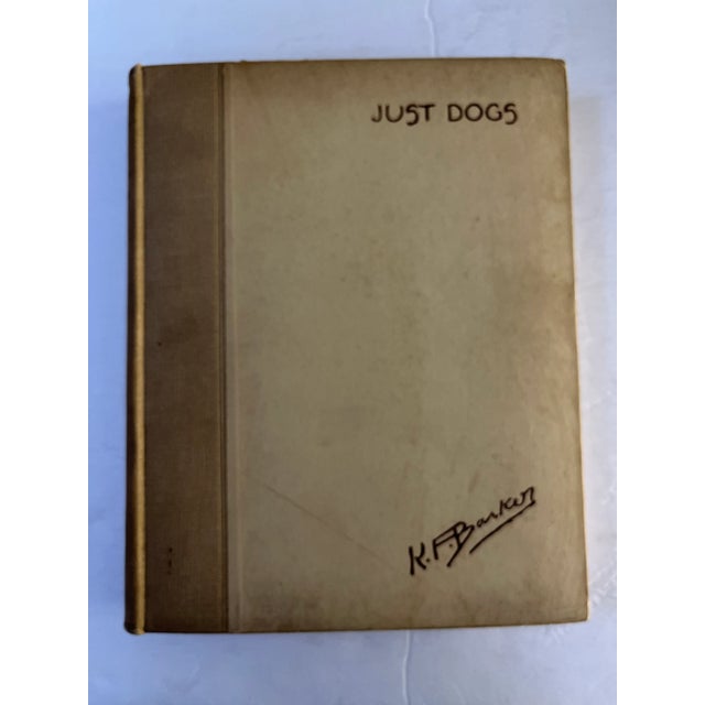 Tan Just Dogs, K. F. Barker, Country Life/Scribners, 1933, First Edition Thus. For Sale - Image 8 of 8