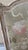 Pair of Vintage Louis XVI Style Painted Dining Chairs With Sage & Blush Jacquard Upholstery For Sale - Image 9 of 10