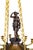 Gold Charles X Bronze and Ormolu Chandelier For Sale - Image 8 of 13